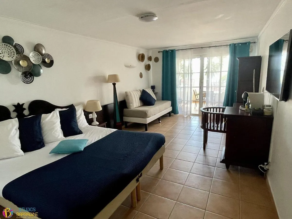 Village Vacances Sainte Anne - Vue Exceptionnelle Piscine Et Plage Vue Mer - Barbadine 1010 By Studios Barbadine 公寓 圣安尼